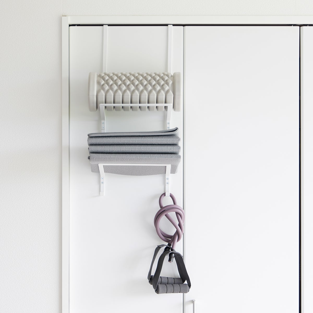 Yamazaki Tower Over-The-Door Fitness Equipment Hanger | The